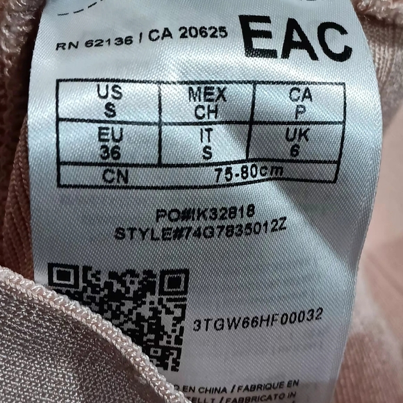 Marciano Blush Bandage Dress Small - Picture 10 of 12